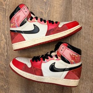 Marvel x Air Jordan 1 Retro OG Spider-Man Spider Verse Next Chapter Red
